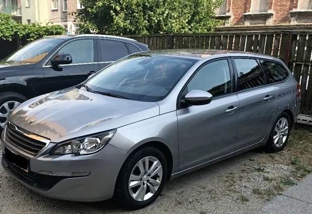 Peugeot 308 cena 31000 przebieg: 90000, rok produkcji 2014 z Kalisz małe 37